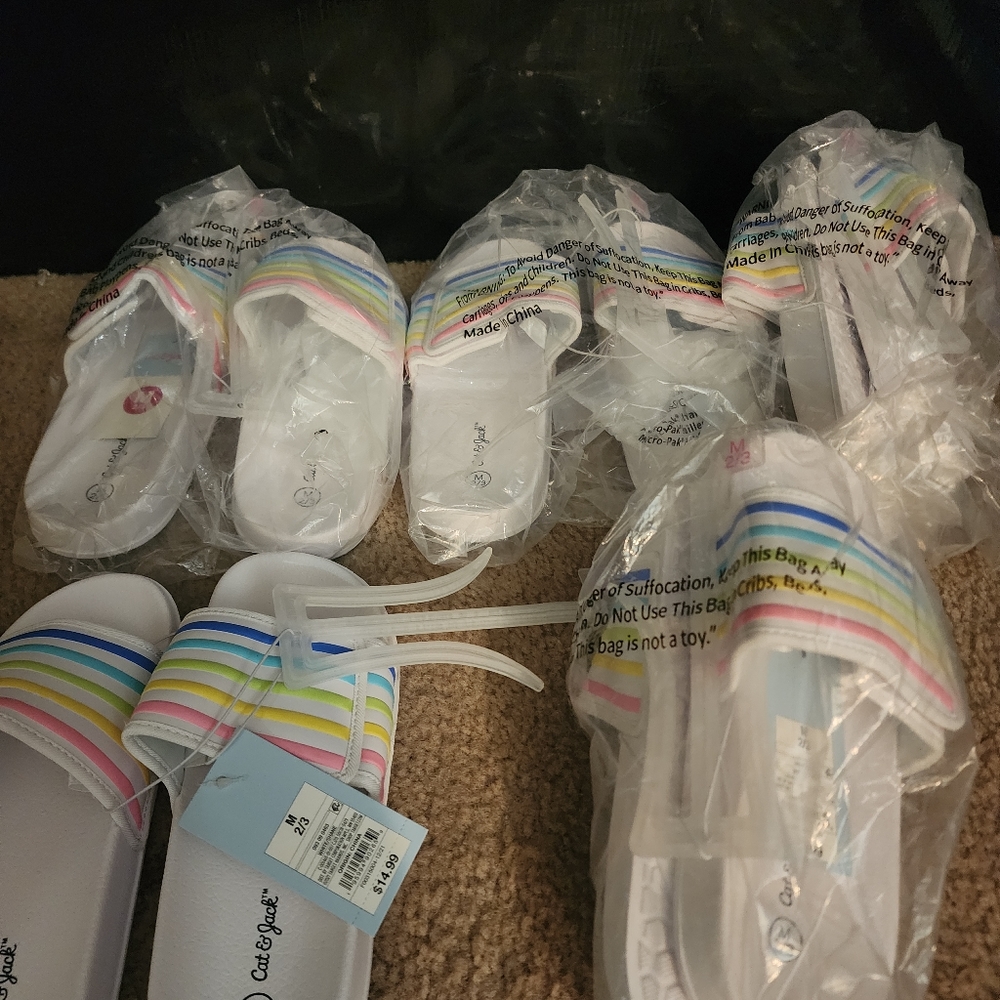 5 pair cat and jack slides
